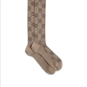 Brown GG Gucci Socks